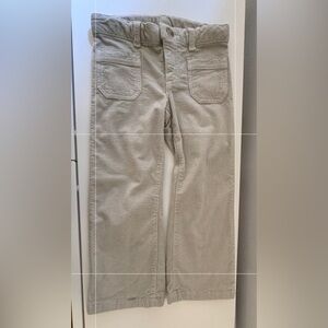 Bonpoint Light Gray Corduroy Pants,98%cotton 2% elastane. Pristine condition.
